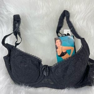 Gossard Vintage 80's Super Uplift Ultimate Cleavage 34A Wire Pad Bra NWT…